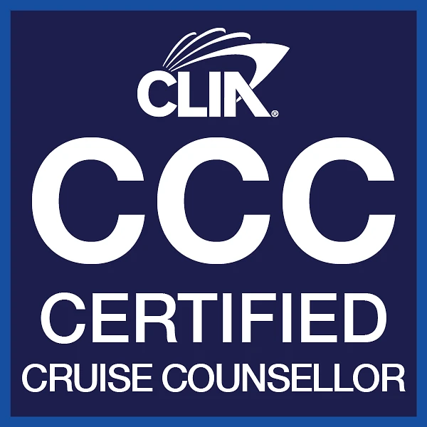 CLIA Certified Cruise Counsellor, CCC certification logo